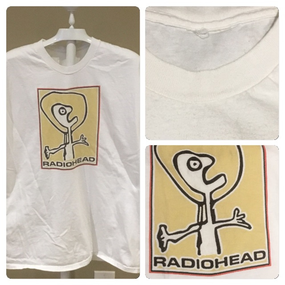 Vtg Radiohead The Bends Tshirt